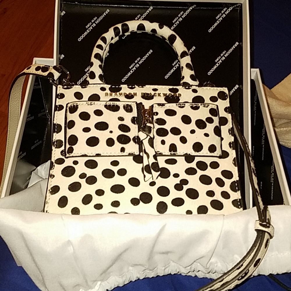Brandon Blackwood dalmatian kuei bag